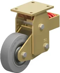 Produktfoto 1 von BSFN-SE 160K-SG BLICKLE Stahlgeschweißte Schwerlast-Bockrolle mit Stahlfeder
