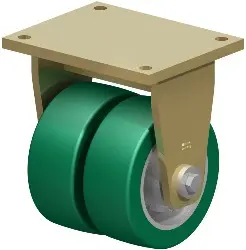 Produktfoto 1 von BSD-GST 202K BLICKLE Stahlgeschweißte Schwerlast-Doppel-Bockrolle