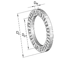 Produktfoto 1 von 0005074151561 INA Axial-Lagerrollenkranz K81138-M/+6-8