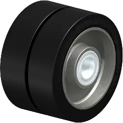 Produktfoto 1 von DS 405/75K BLICKLE Schwerlast-Doppelrad mit Elastik-Vollgummireifen