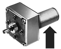 Produktfoto 1 von 43040300 Gleichstrommotor 12V passend zu Stirnradgetriebe GE/I