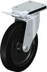 LH-POEV 250XR-IS BLICKLE Stahlblech-Lenkrolle, Schwerlast-Ausführung