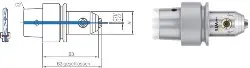 Produktfoto 1 von 30439722 Micro-Universal-Spannfutter ISO12164-1 HSKE 40x0,2-3,4WTE