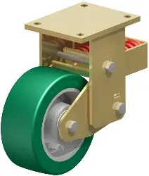 Produktfoto 1 von BSFN-GST 202K BLICKLE Stahlgeschweißte Schwerlast-Bockrolle mit Stahlfeder