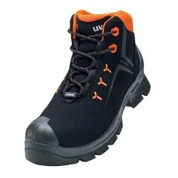 Produktfoto 1 von 6529146 UVEX Stiefel, S3 SRC, schwarz/orange, W10, Gr. 46