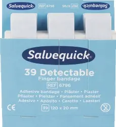 1009796V Detekt. Fingerverb. 6 Refills á 39 Fingerverbände Salvequick