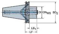 Produktfoto 1 von C3A390B4540060 SANDVIK COROMANT CAPTO-Grundhalter