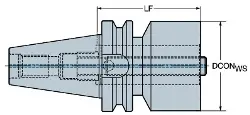 Produktfoto 1 von C539055530080 SANDVIK COROMANT CAPTO-Grundhalter Bigplus