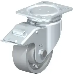 Produktfoto 1 von LU-G 127K-FI BLICKLE Stahlblech-Lenkrolle, schwere, geschlossene Ausf.