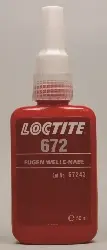 Produktfoto 1 von 234931 LOCTITE 672, Anaerober Fügeklebstoff, 50ML Flasche
