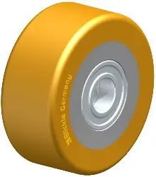 Produktfoto 1 von VSTH 120X50/25-50K BLICKLE Rad mit PU-Laufbelag Extrathane, mit Stahl-Radkörper