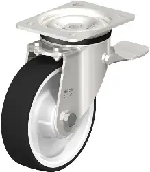 Produktfoto 1 von LKX-POTH 160XK-ST BLICKLE Edelstahl-Schwerlast-Lenkrolle