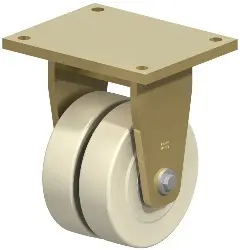 Produktfoto 1 von BSD-GSPO 200K BLICKLE Stahlgeschweißte Schwerlast-Doppel-Bockrolle