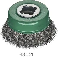 Produktfoto 1 von 423.36X Topfbürste, V2A-Draht gewellt, X-LOCK