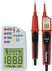 Produktfoto 1 von 050263 Spannungsprüfer DUSPOL digital 1000V AC / 1200V DC -BENNING-