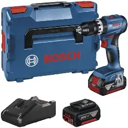 Produktfoto 1 von 06019K3305 Akku-Schlagbohrschrauber 18 V GSB 18V-45, 2x 3.0 Ah -BOSCH-