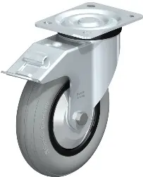 Produktfoto 1 von L-VWPP 200K-FI-SG-FA BLICKLE Stahlblech-Lenkrolle, mittelschwere Ausführung
