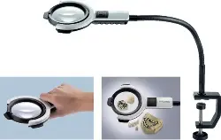 Produktfoto 1 von 27815 Lupenleuchte vario LED,flex600 Drm.:76 mm,2,5-fach,ESCHENBACH