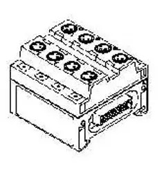 Produktfoto 1 von EX500-IE6 SMC Eingangsblock