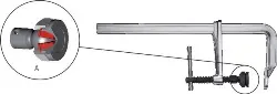 Produktfoto 1 von SG100M Ganzstahl-Schlosser- schraubzwinge, schwer