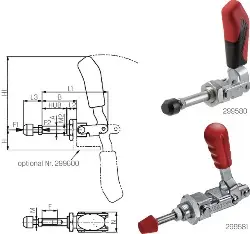 Produktfoto 1 von 94318 Schubstangenspanner, kurz Gr.3 ohne Winkelfuß AMF