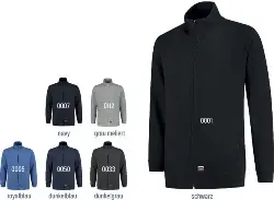 Produktfoto 1 von 301017DARKGREYXL Sweatjacke, 60 °C waschbar dunkelgrau, XL -TRICORP-