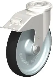 Produktfoto 1 von LEXR-PATH 200XR-FI BLICKLE Edelstahl-Lenkrolle mit Rückenloch