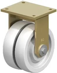 Produktfoto 1 von BSD-SPO 200K-35 BLICKLE Stahlgeschweißte Schwerlast-Doppel-Bockrolle