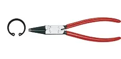 Produktfoto 1 von 44 11 J4 KNIPEX-Sicherungsring-Zange gerade, für Innenringe
