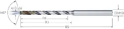 Produktfoto 1 von 2.CD.200330.IC CrazyDrill Cool-SST VHM RIP 20xd, Inox, IKZ, 3,30mm MIKRON