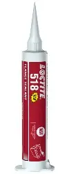 Produktfoto 1 von 2069176 LOCTITE 518, Anaerobe Flächendichtung, mittelfest, Farbe: rot, 50ML Kartusche