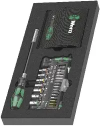 Produktfoto 1 von 05150150001 Tool-Check PLUS Einlage +Kraft form Kompakt +Bit-Halter 57tlg