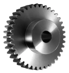 23299048 Stirnzahnrad aus Edelstahl ,Modul 2,5, 48 Zähne,gerade verz.