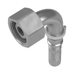 Produktfoto 1 von 6100095228 HCI-19-DKO-30S-090-S-OR-B-B-W3, lose Schlaucharmatur