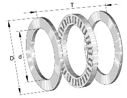 Produktfoto 1 von 0016372740000 INA Axial-Zylinderrollenlager 81240-M
