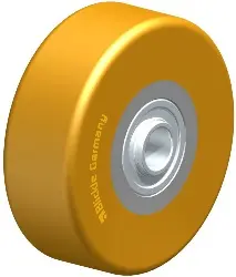 Produktfoto 1 von VSTH 125X43/20-49K BLICKLE Rad mit PU-Laufbelag Extrathane, mit Stahl-Radkörper