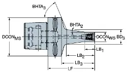 C5391EH10056 SANDVIK COROMANT CAPTO-Halter