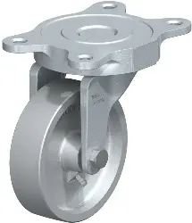 Produktfoto 1 von LT-G 125G BLICKLE Temperguss-Lenkrolle mit Anschraubplatte