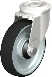 Produktfoto 1 von LEXR-PATH 160KD-ELS BLICKLE Edelstahl-Lenkrolle mit Rückenloch