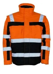 Produktfoto 1 von 09335-880-1414XL MASCOT Loreto, Winterjacke, High Vis orange/marine, Gr.4XL