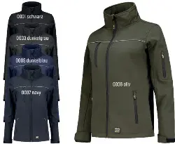 402009DARKGREY3XL Softshelljacke Exzellent Damen dunkelgrau, 3XL -TRICORP-