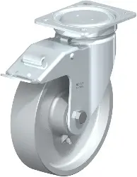 Produktfoto 1 von LU-G 200K-FI BLICKLE Stahlblech-Lenkrolle, schwere, geschlossene Ausf.