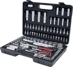 Produktfoto 1 von 917.0796 Steckschlüssel-Satz, 96-tlg. 1/4'+1/2' - KS-Tools -