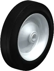 Produktfoto 1 von V 282/25R BLICKLE Rad mit Standard-Vollgummireifen u. Stahlblech-Felge