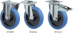 LS410.B61.125 Transportger.-Bockrollen Platte 115x85 verzinkt
