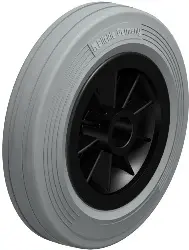 Produktfoto 1 von VPP 160/20-45G-SG BLICKLE Rad mit Standard-Vollgummireifen u. Kunststoff-Felge