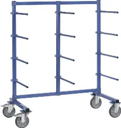 Produktfoto 1 von 4616 Tragarmwagen 2.000 x 800 mm 12 Tragarme, 500 kg - fetra -