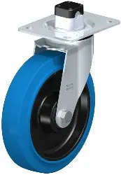 Produktfoto 1 von LE-POEV 200KD-CS11-SB BLICKLE Stahlblech-Lenkrolle mit Anschraubplatte