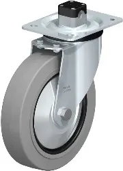 Produktfoto 1 von L-POEV 200XK-CS11-SG-FA BLICKLE Stahlblech-Lenkrolle, mittelschwere Ausführung