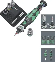 Produktfoto 1 von 05004281001 Umschaltknarre Zyklop Pocket Set 2, 18-teilig -Wera-